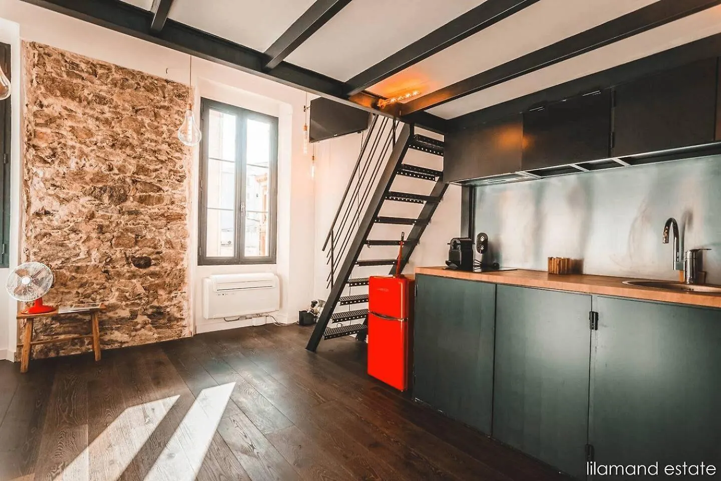 Studio City Center W Mezzanine 5Min From Palace 칸느 아파트