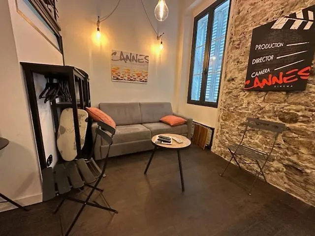 Studio City Center W Mezzanine 5Min From Palace Cannes Apartment